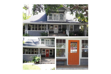Inspiration for a modern home design remodel in Tampa