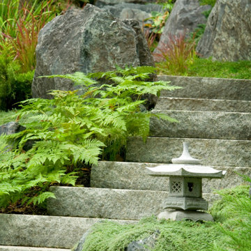 Asian Inspired Stone Garden