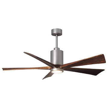 Patricia 5 Ceiling Fan, Brushed Nickel, 60"