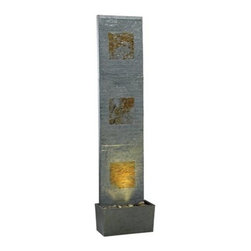 Windows Slate Floor Water Fountain - Indoor Fountains
