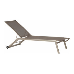AuthenTEAK Aluminum Collection - Outdoor Furniture - Outdoor Chaise Lounges