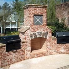 outdoor kitchen