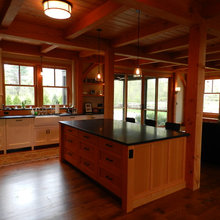 Timberframe kitchen
