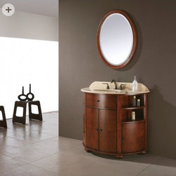 Customize Solid Wood Bathroom Vanity- - Products