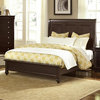 All-American French Market Twin Low Profile Sleigh Bed, Antique Merlot