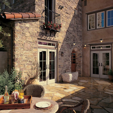 Rustic Stone Wall