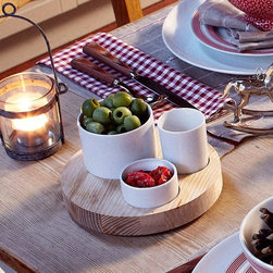 LSA Lotta Olive Set - Serving Dishes & Platters