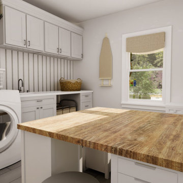Farely Remodel Laundry Rendering