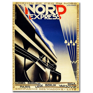 'Nord Express' Canvas Art