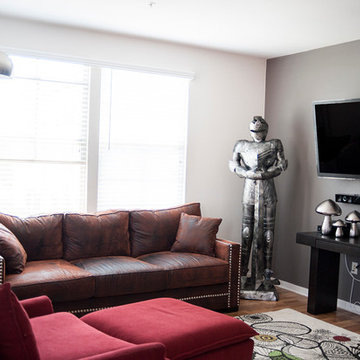 Young entrepreneur's apartment