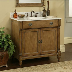 Customize Solid Wood Bathroom Vanity- - Products