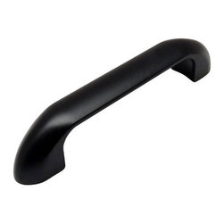 Cosmas - Cosmas 540-3.5FB Flat Black Cabinet Pull - Cabinet And Drawer Handle Pulls