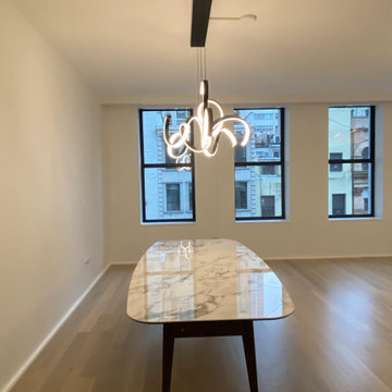 Revitalizing a 3-Bed Apartment through Painting, Floor Sanding and Countertop