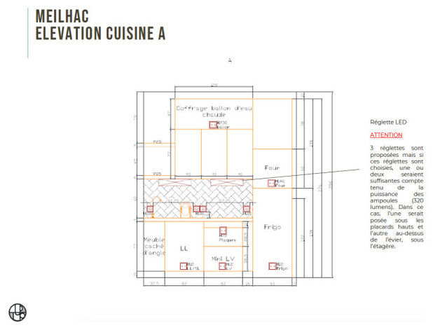 Prospetto interno Avant/Après : Une mini-cuisine de 3M2 sait se faire désirer