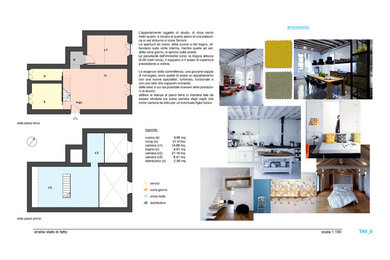 CASO STUDIO - Progetto Arredamento Appartamento Duplex - Roma