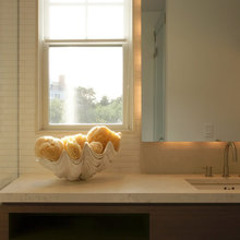 bathroom shelf