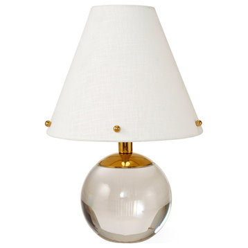 Belvedere Vanity Lamp, Clear