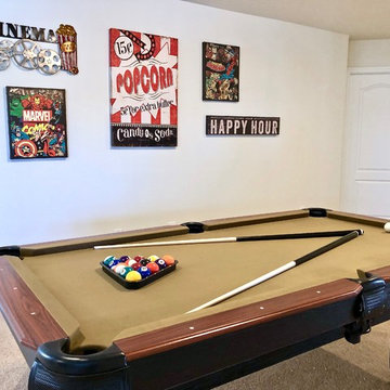 Pool Table in Upstairs Loft