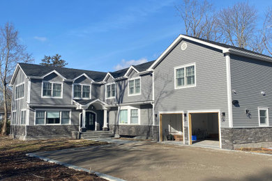 Inspiration for a timeless exterior home remodel in New York