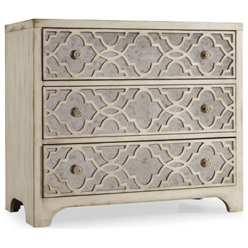 Hooker Furniture 3023-85001 36"W 3 Drawer Hardwood Dresser - Pearl Essence