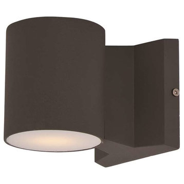 Lightray LED 2-Light Wall Sconce, Architectural Bronze
