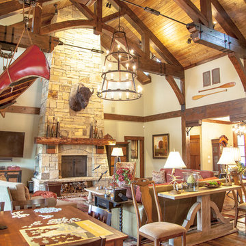 National Park Styled Lakefront Lodge