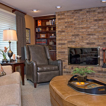Traditional Family Room - Christmas Lane