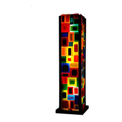 Helen Rudy Glass - Carnival Table Lamp - Lighting