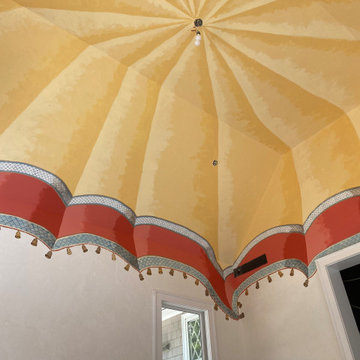 Sunroom tent ceiling