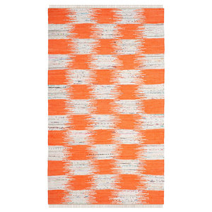 23 x 7 Safavieh Montauk Collection MTK721C Yellow and Orange Runner