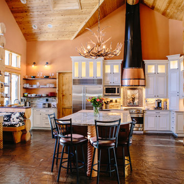 Evergreen Log Home Kitchen Renovation