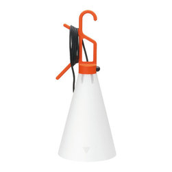 FLOS (USA) - FLOS Official May Day Orange Color Modern Table Lamp by Konstantin Grcic - Table Lamps