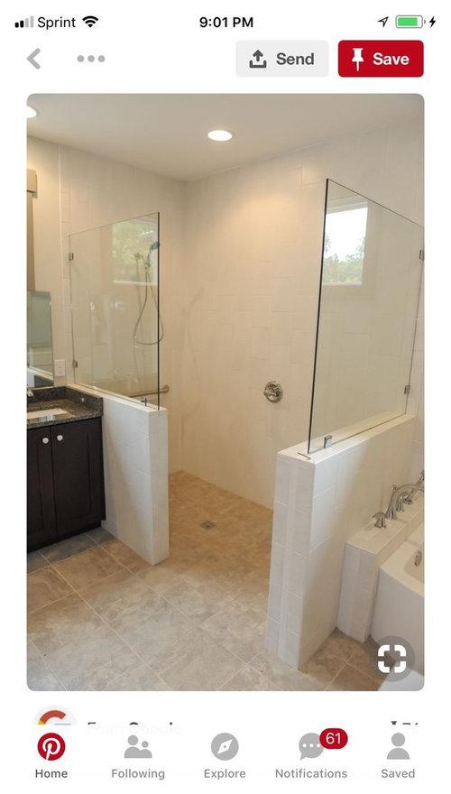 Small master bathroom remodel