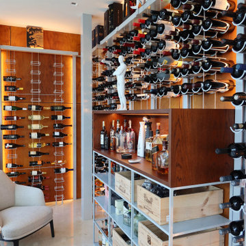 Fort Lauderdale Transitional Wine Room