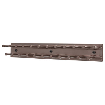 Static Tie Rack for Custom Closet Systems, Oil Rubbed Bronze