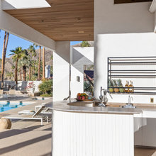 In-ground pool and spa
