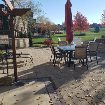 Old Greenwich Cobble Paver Patio in Hawthorn Woods, IL