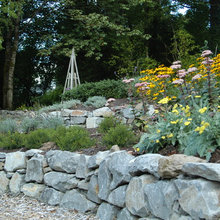 boulder retaining walls