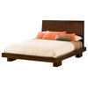 Hiro Platform Bed with Nightstand 3 Piece Bedroom set, Queen