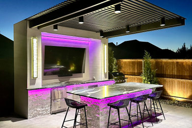 Example of a patio design in Dallas