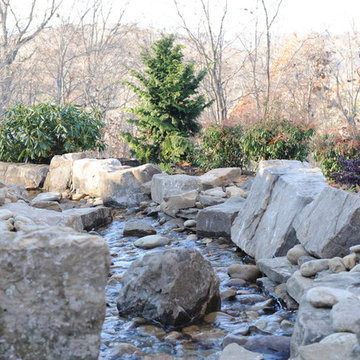 Custom Landscape with Water Features