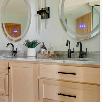 Indulgent Bathroom Remodel | Mahtomedi, MN | White Birch Design