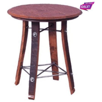 2-Day Designs 28" Wine Top Side Table - 159
