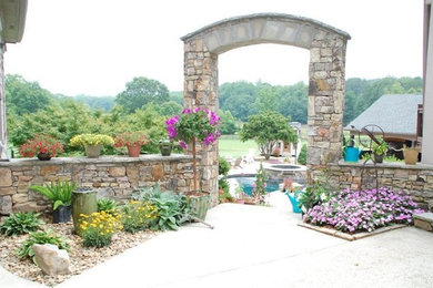 This is an example of a landscaping in Atlanta.