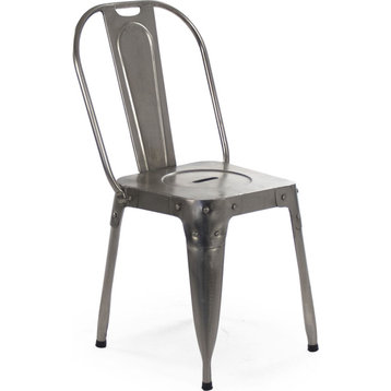 Vintage Chair - Nickel