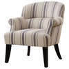 Pulaski Upholstered Arm Chair - Cambrige Seaside DS-2524-900-384