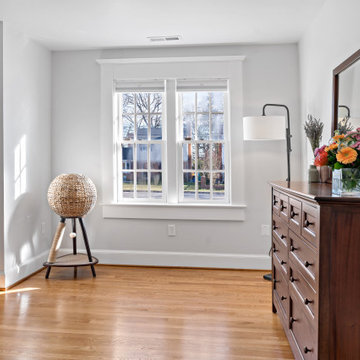 Two Story Alexandria Kitchen Provides Space and Coziness