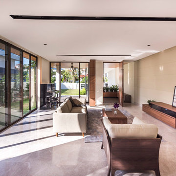 House with Screens