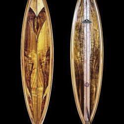 7'-3" Wooden Surfboards - Products