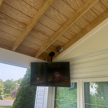 Moisture Shield Riverbank Screened-in Porch and Patio